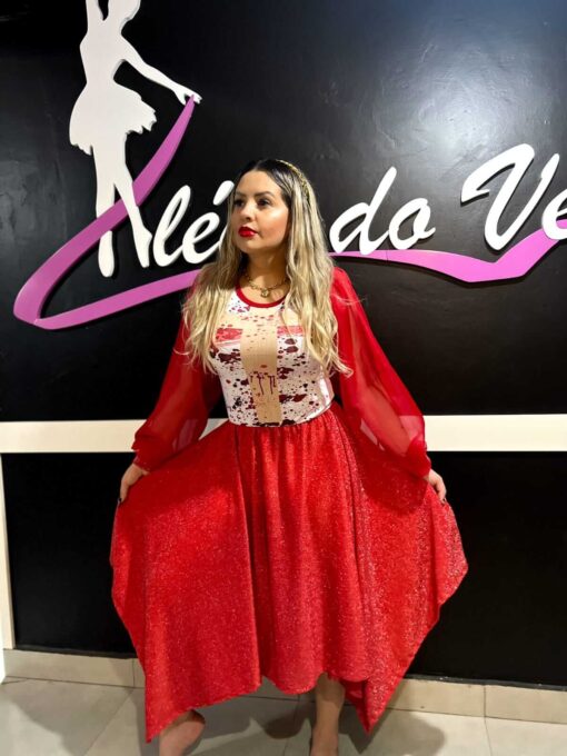 Vestido cruz de sangue (nova versão)